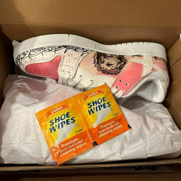 👟Kito Wares “Passion Of Christ Resurrection Day” SB Dunks Low New Box Size 9 - Picture 4 of 9